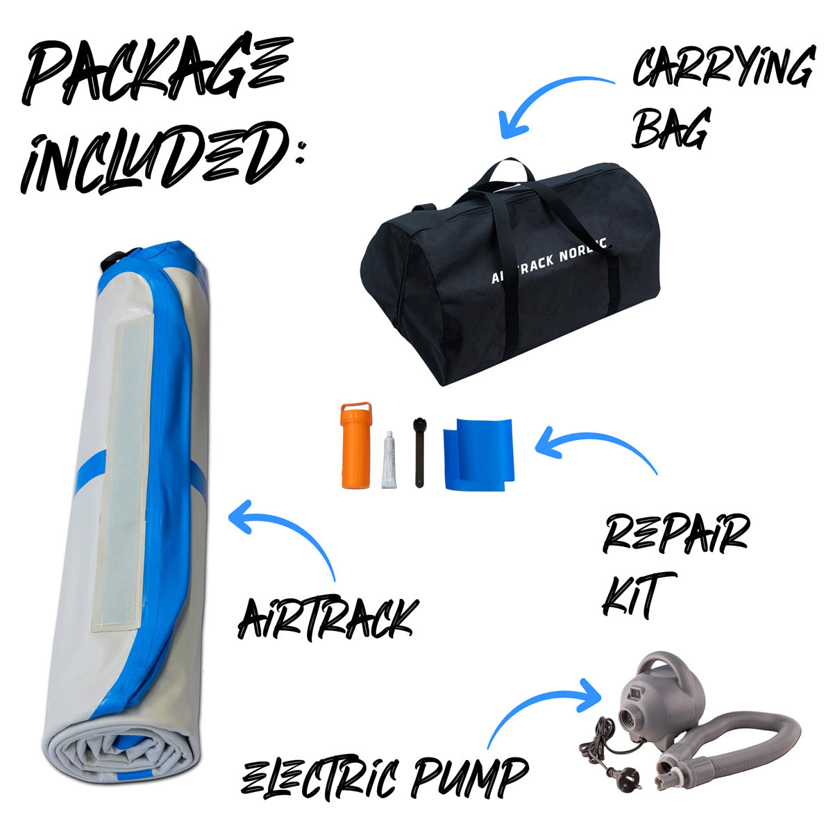 
              AirTrack Nordic Standard, 3-8m